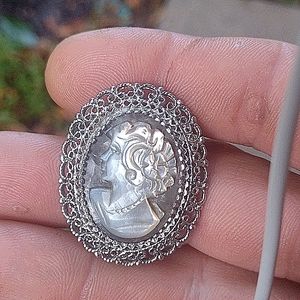 Antique shirt pin or necklace